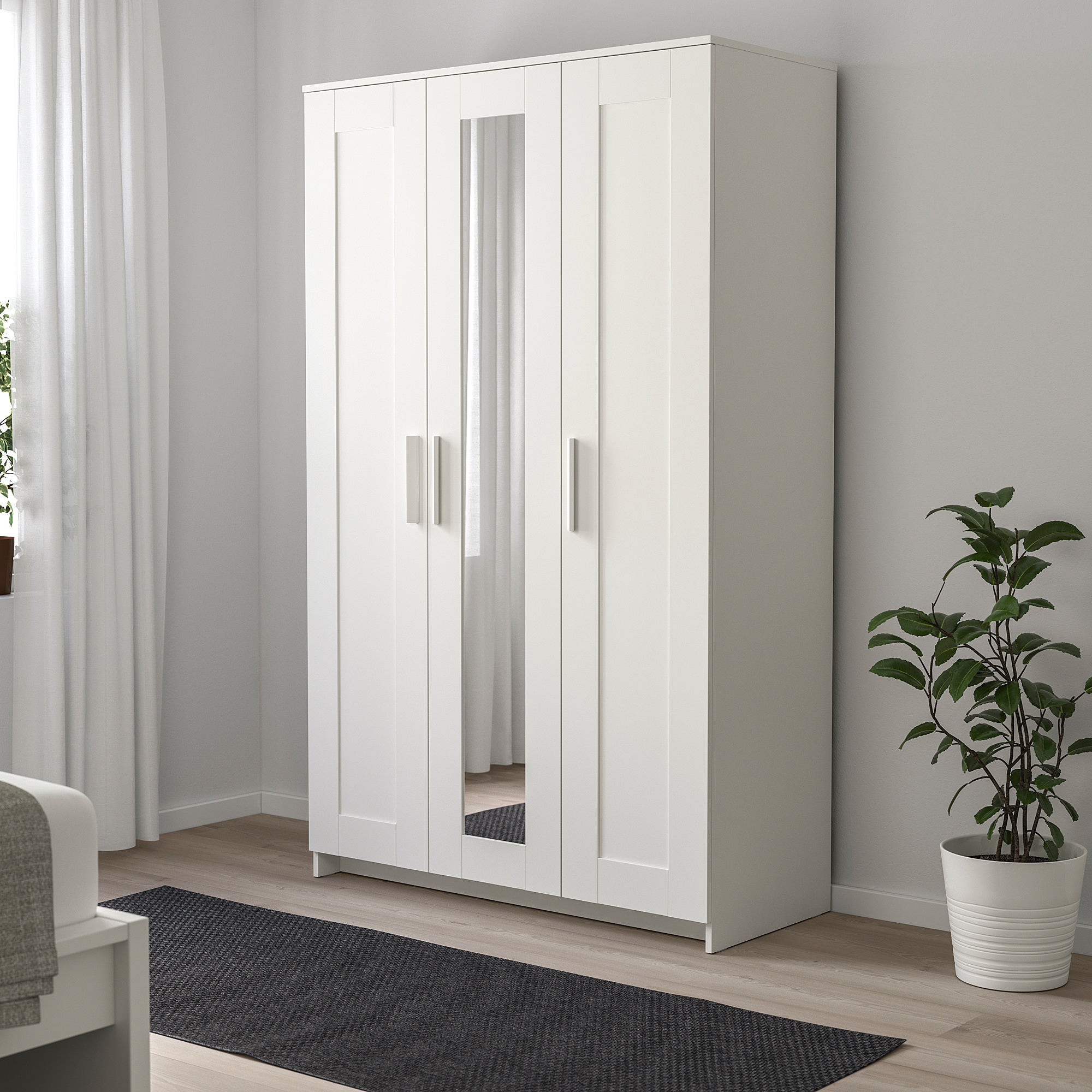 BRIMNES 3-Door Wardrobe