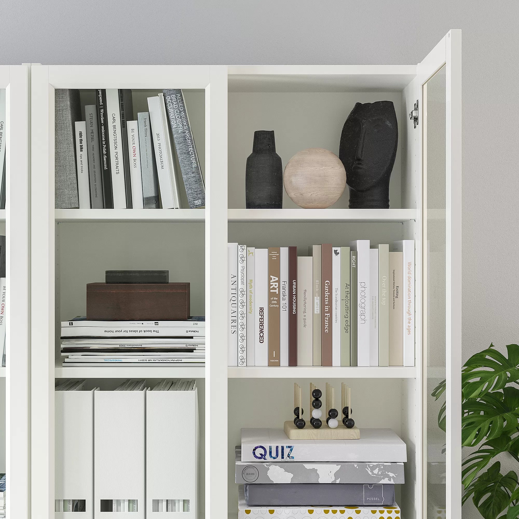 BILLY / OXBERG Bookcase Combination, 160x30x202 cm