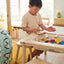 FLISAT Children's Table with Baskets, 83x58 cm