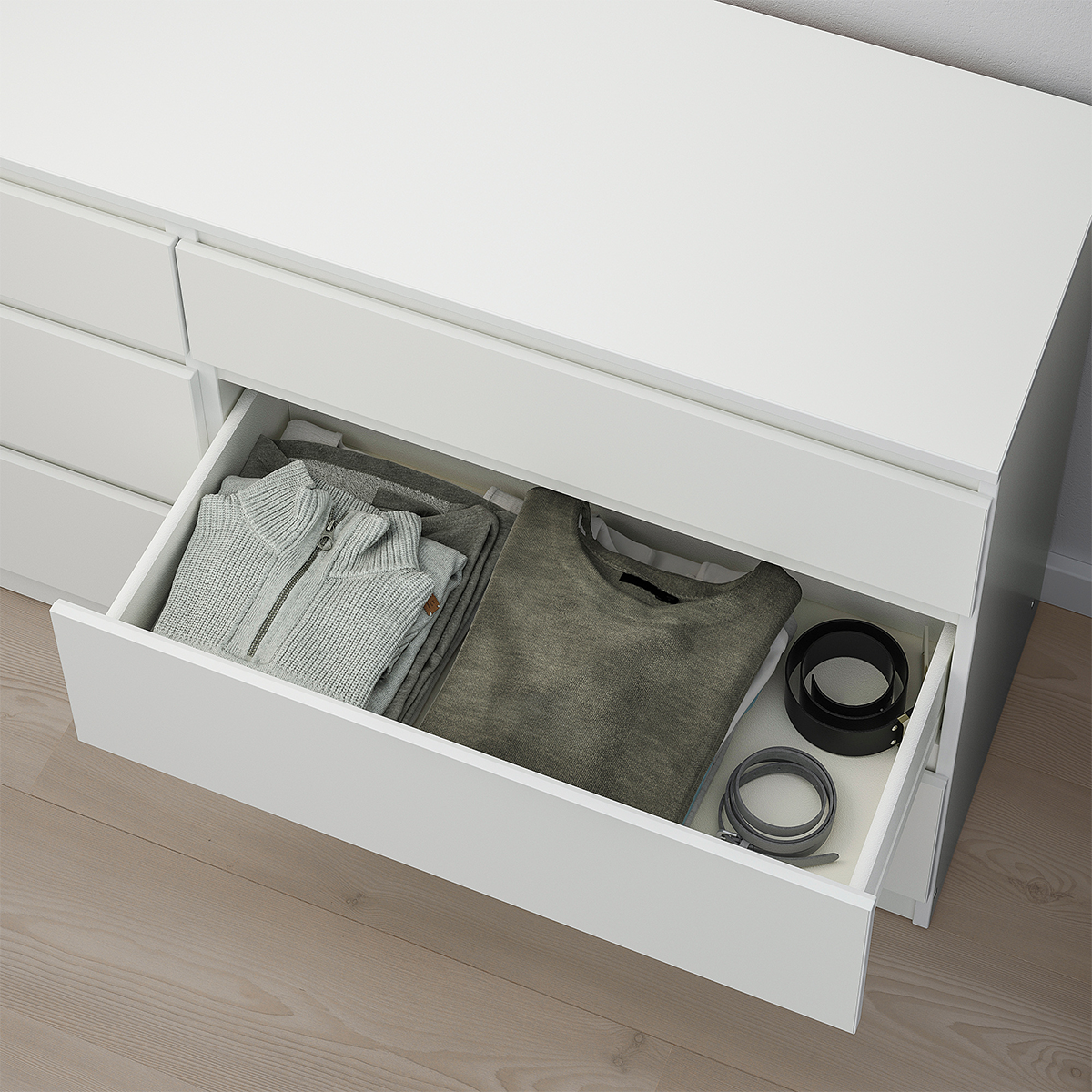 KULLEN Chest of 6 Drawers