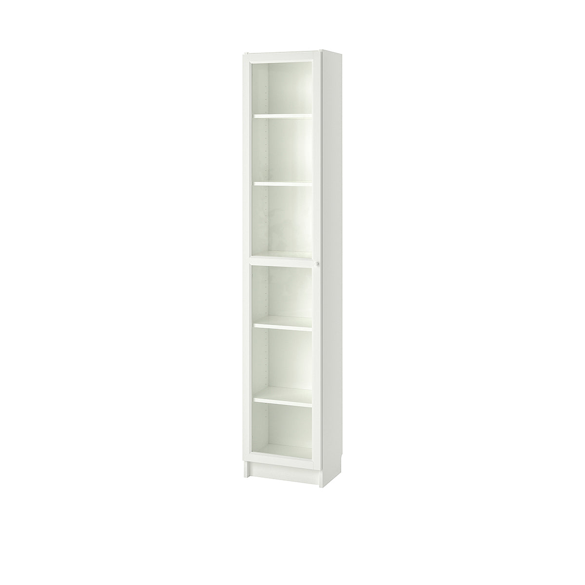 BILLY / OXBERG Bookcase with Glass Door, 40x202 cm
