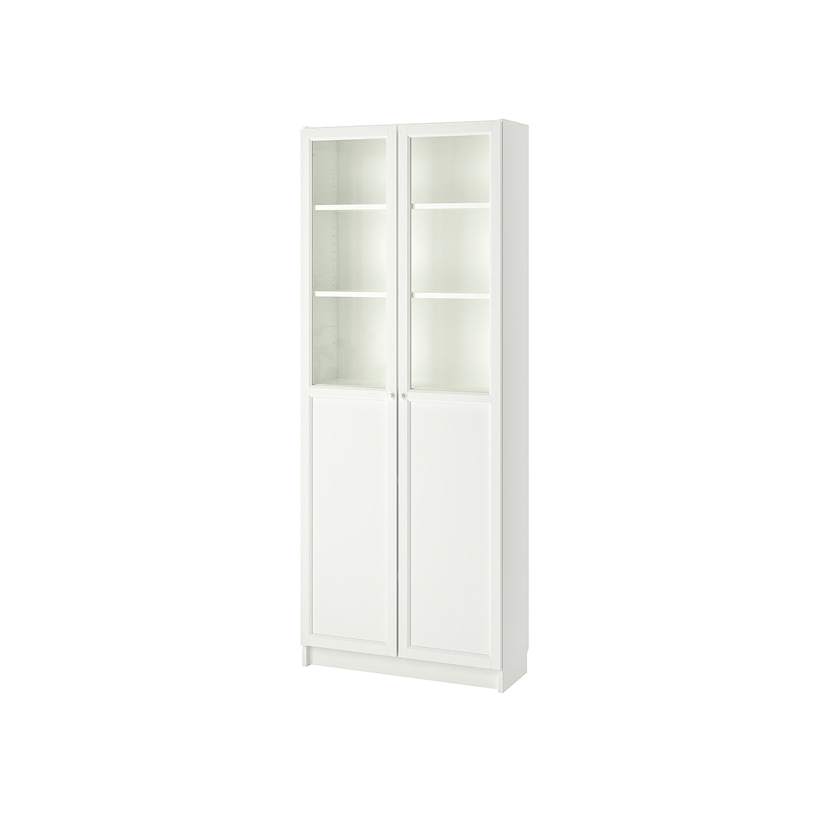 Billy bookshelf online with glass doors