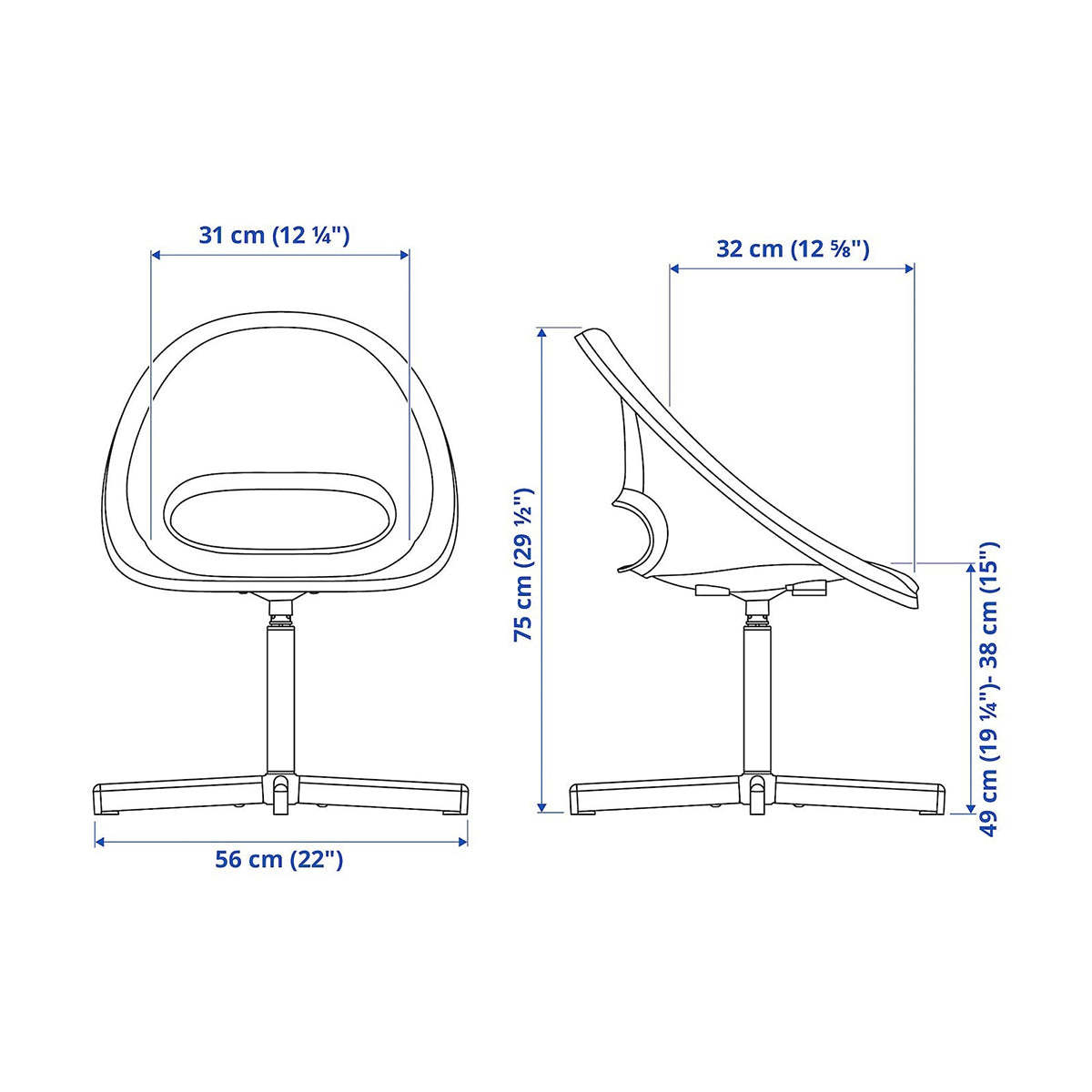 LOBERGET / SIBBEN Children's Chair